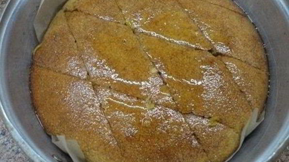 лимонно-кокосовый манник