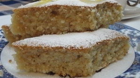 лимонно-кокосовый манник