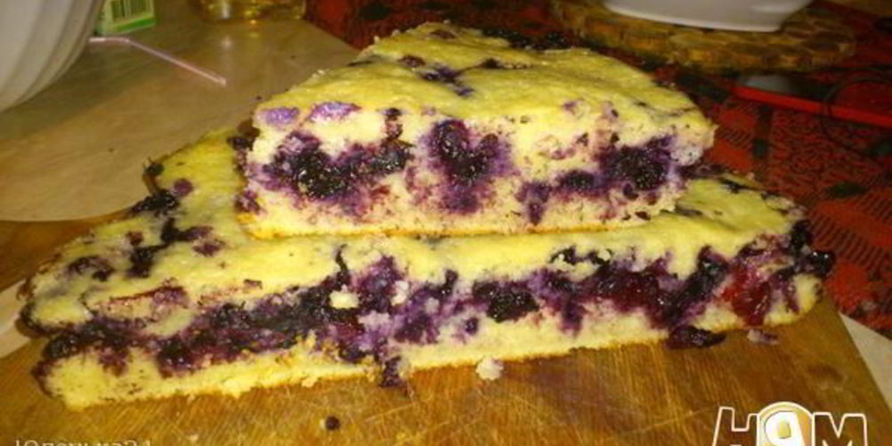 Рецепт манника черничка