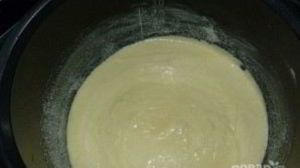 манник на кефире с мукой