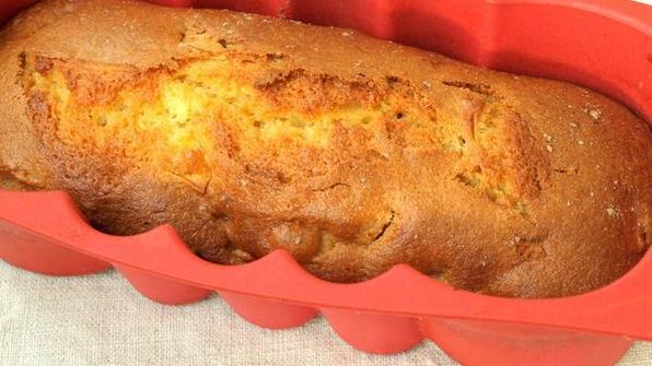 манник на кефире с яблоками