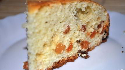 Манник на кефире в микроволновке