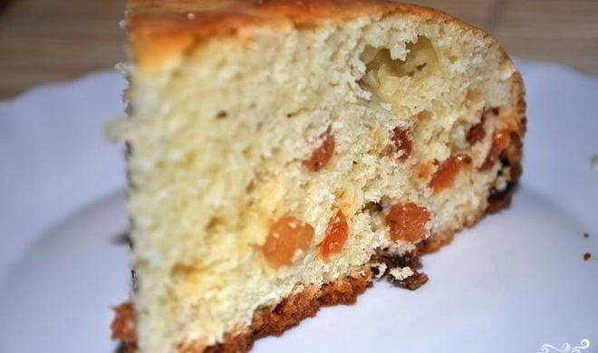 Манник на кефире в микроволновке