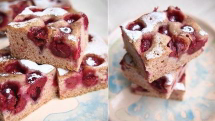 Манник с черной смородиной