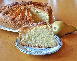 Манник с грушей