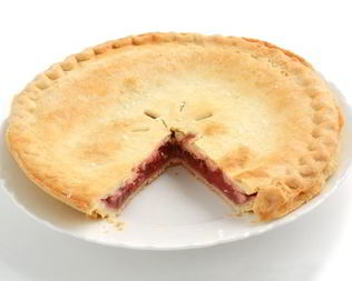 Манник с клубникой