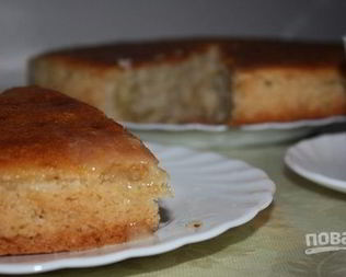 Манник с лимонной начинкой