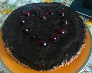 Манник с вишней