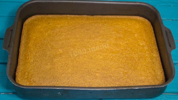 мокрый манник на кефире