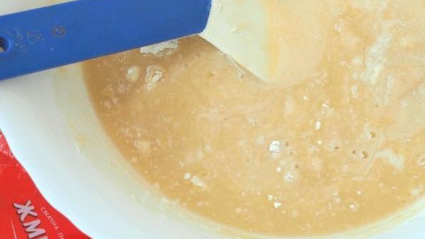 постный шоколадный манник с изюмом