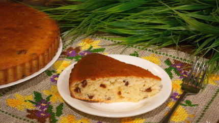 Вкусный манник на кефире