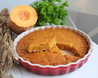 Элементарный постный манник с тыквой и апельсином