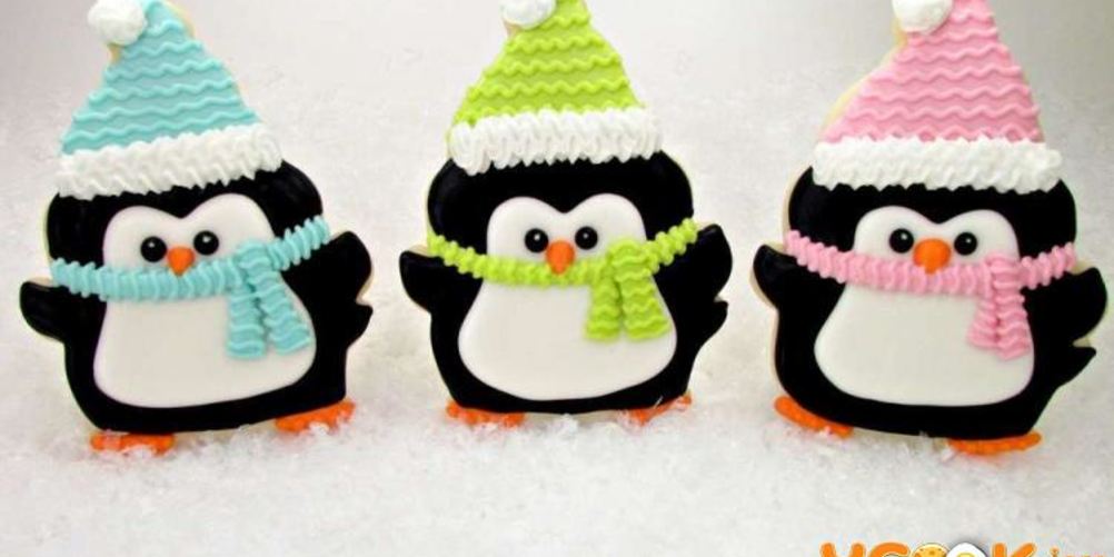 Рецепт новогодней выпечки пингвинята