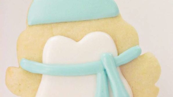 новогодняя выпечка пингвинята