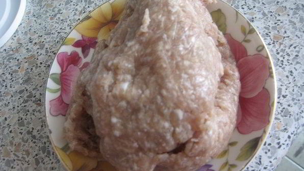 бабушкины оладьи с мясом и яблоками