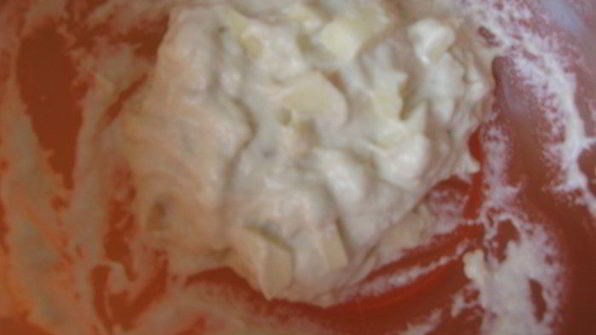 бабушкины оладьи с мясом и яблоками