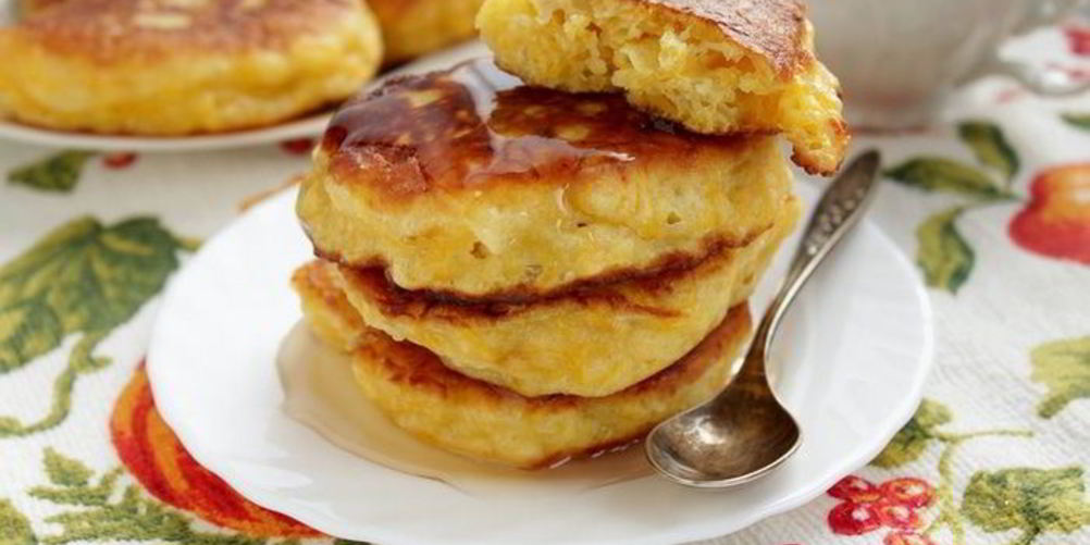 Рецепт дрожжевых тыквенных оладий