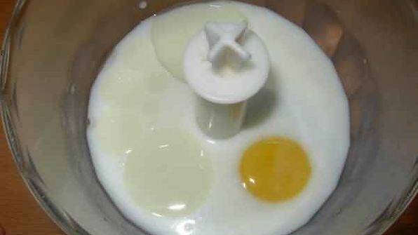 кукурузные оладьи с курицей