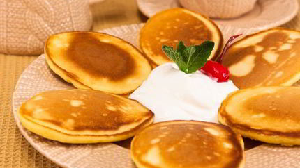 Кукурузные оладьи