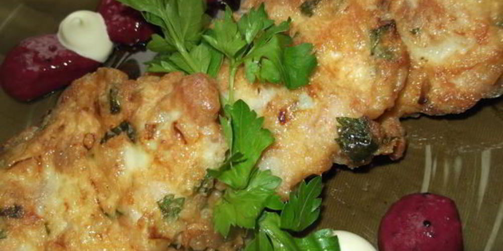 Рецепт куриных оладушек