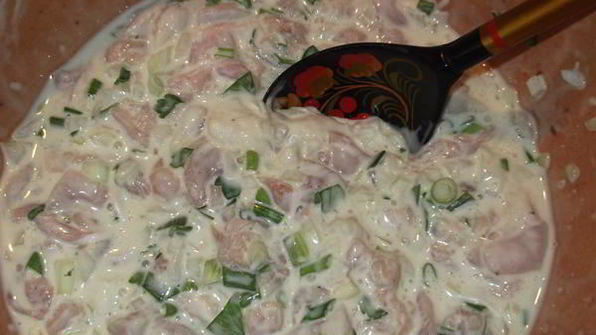 куриные оладушки