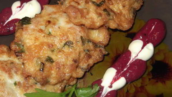 куриные оладушки