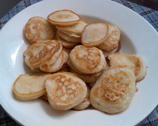 Куриные оладьи