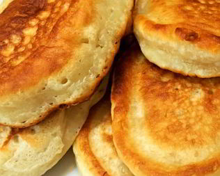 Лимонные оладьи