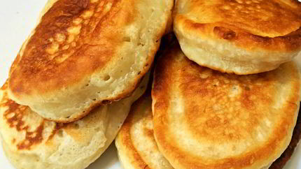 Лимонные оладьи