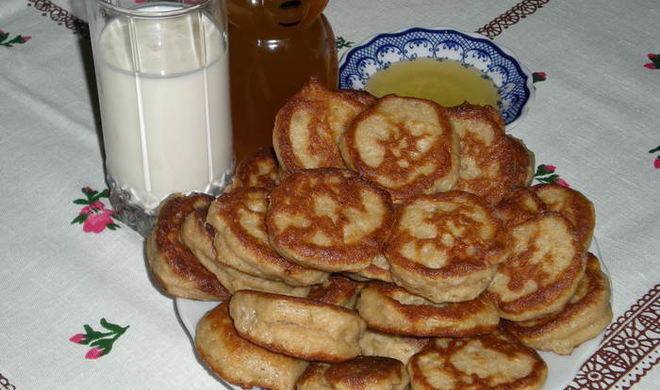 Оладушки гречневые