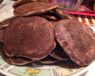 Оладушки с сухофруктами, орехами и семечками