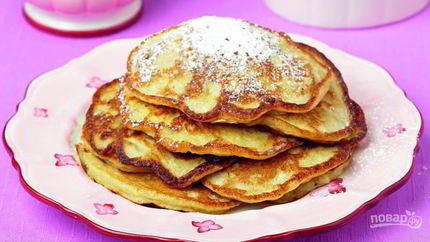 Оладьи из бананов