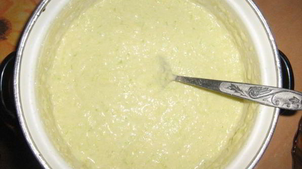 оладьи из кабачков с творогом