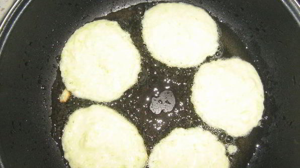 оладьи из кабачков с творогом