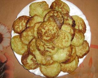 Оладьи из кабачков