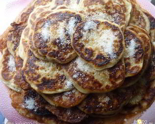 Оладьи из манной каши