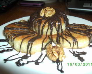 Оладьи из манной крупы