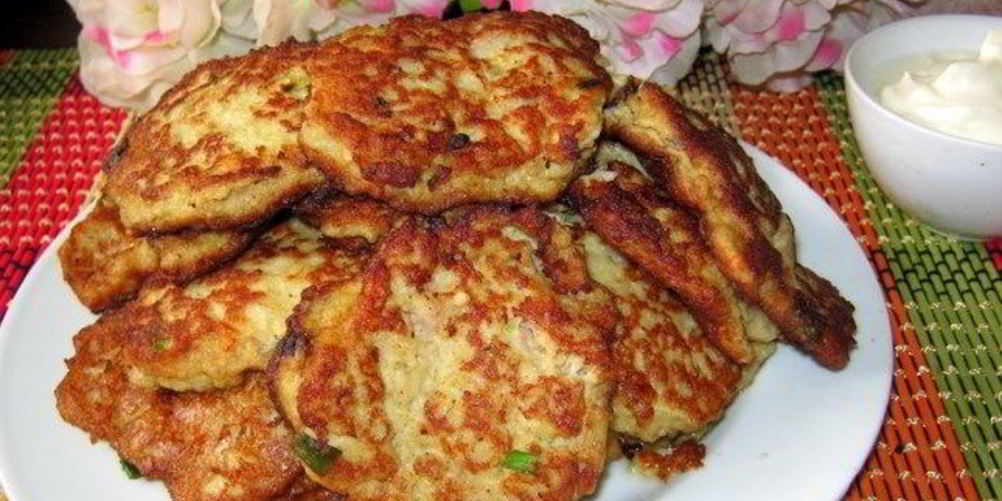 Рецепт оладий из мясного фарша