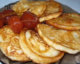 Оладьи из творога