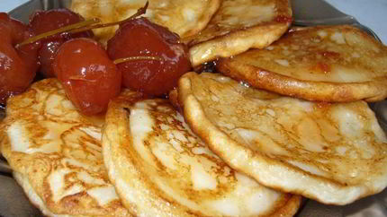 Оладьи из творога