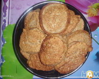 Оладьи из вареной гречки