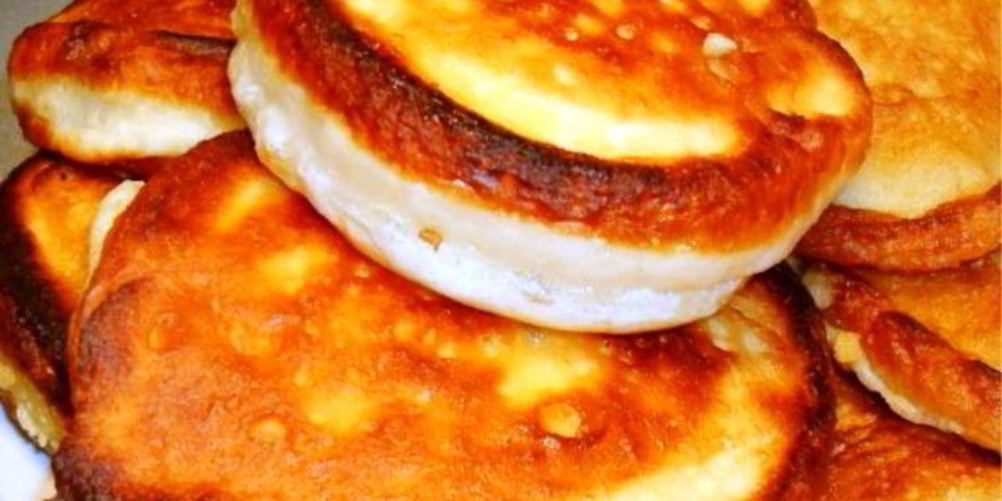 Рецепт оладий на кефире без яиц