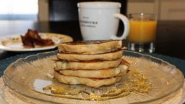 оладьи на кефире пышные с дрожжами