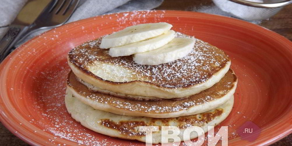 Рецепт оладий на кефире
