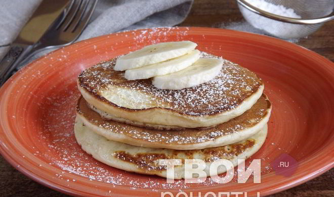 Оладьи на кефире