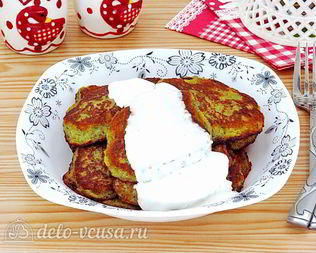 Оладьи на молоке