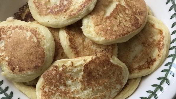 оладьи с творогом