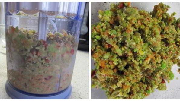 овощные оладьи с йогуртовым соусом