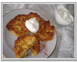 Овощные оладьи