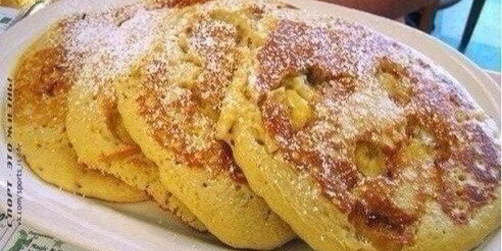 Рецепт овсяных оладий с бананами